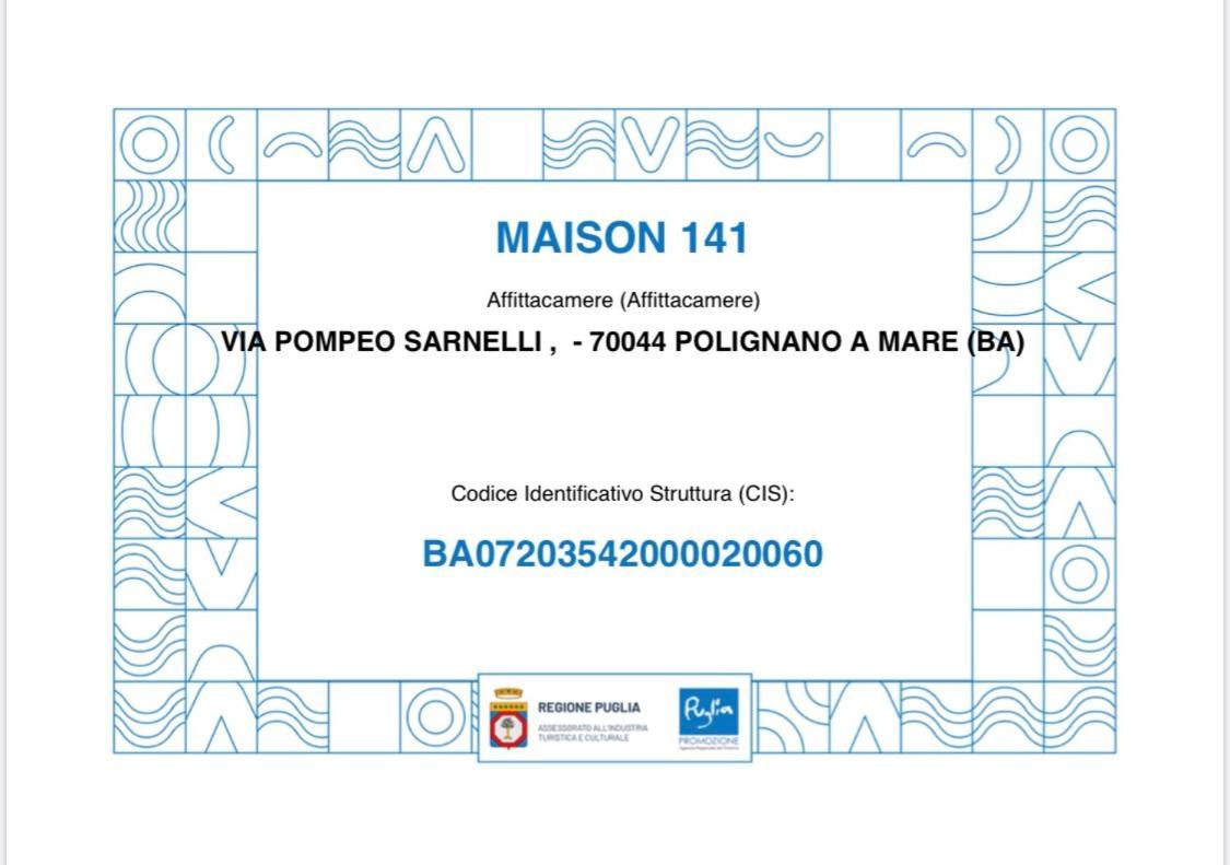 Maison 141 滨海波利尼亚诺 外观 照片